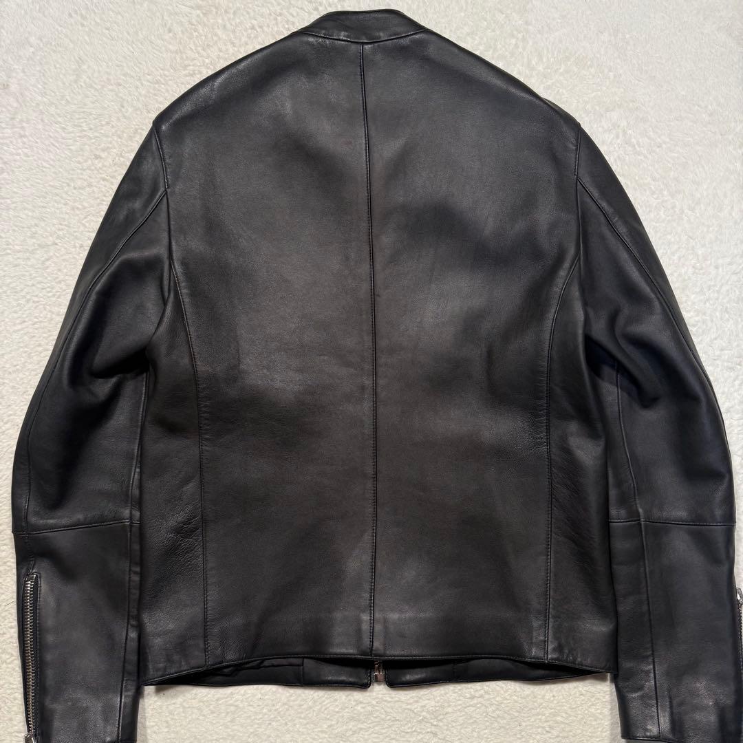 DENIM×tomrrowland別注 シングルライダースジャケット M 羊革