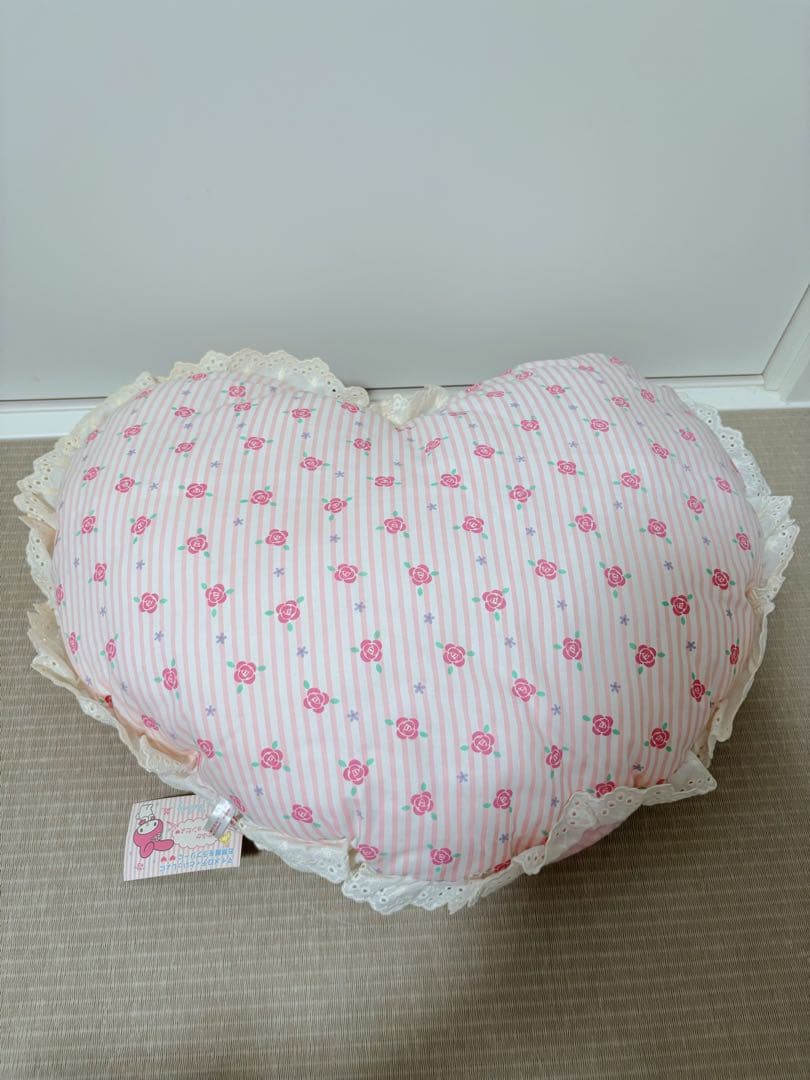 レア　マイメロディといっしょにお部屋をラブリーに　ふかふか　ハートガタクッション