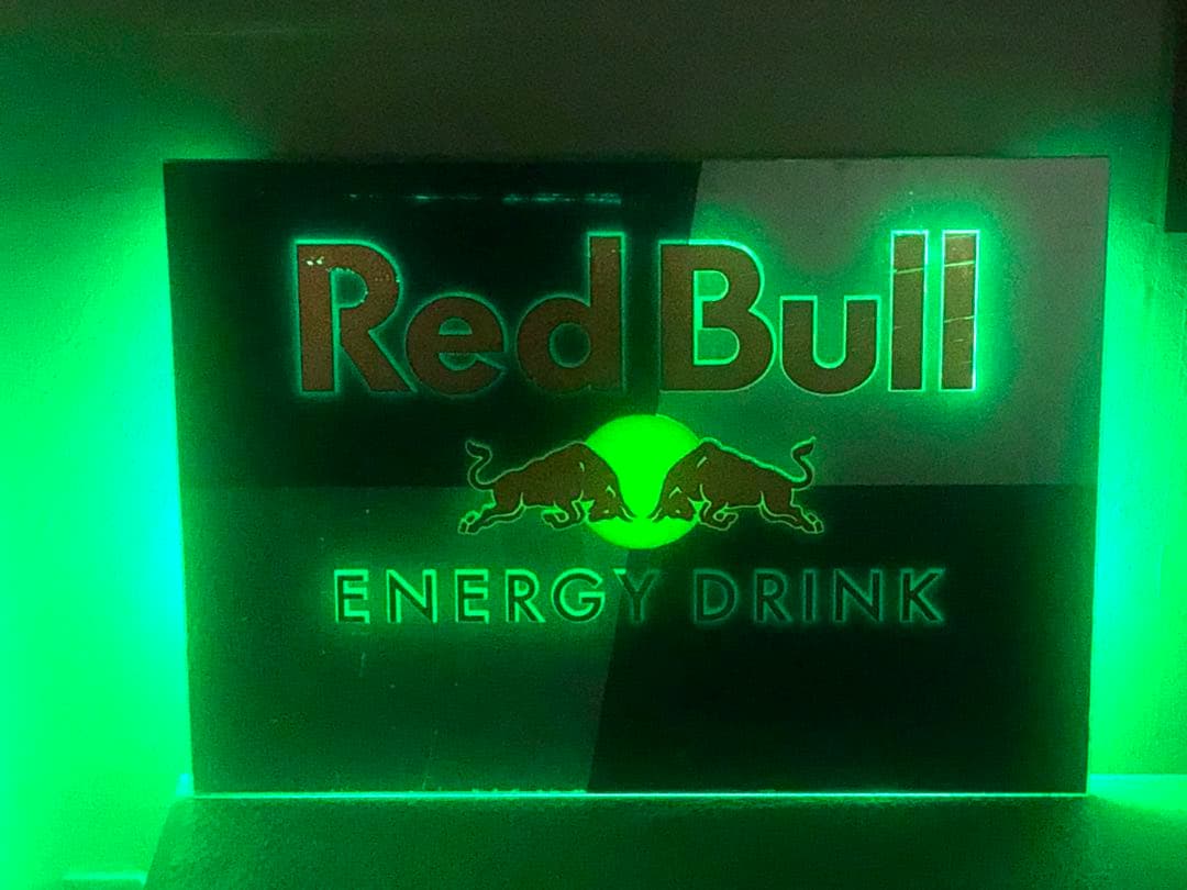 レッドブル　電飾　アメリカン雑貨・看板
