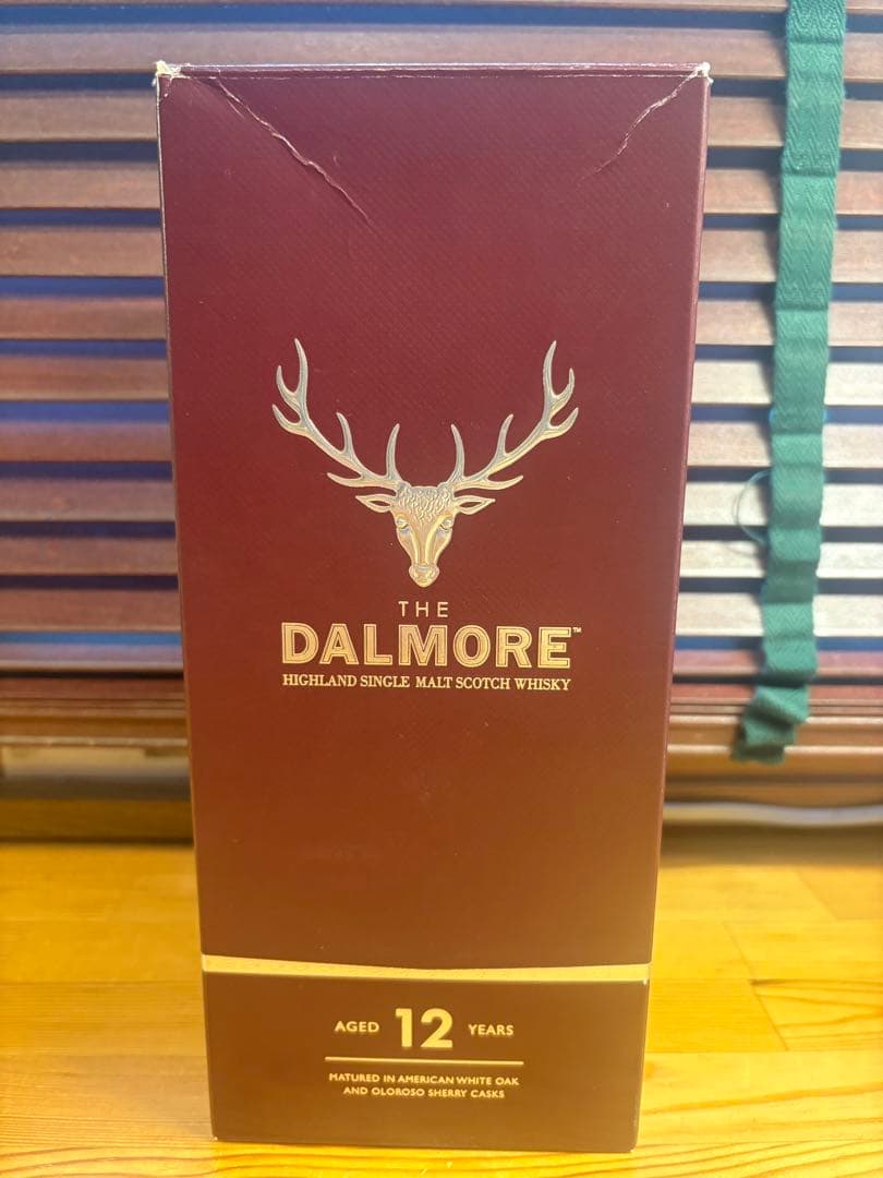 ダルモア12年　THE DALMORE ウイスキー 40% 700ml