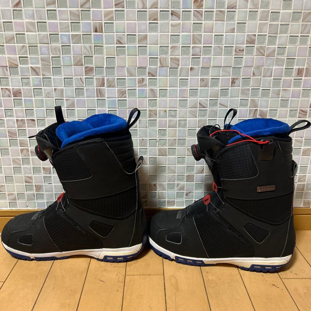 SALOMON スノーボードブーツ ブラック/ブルー
