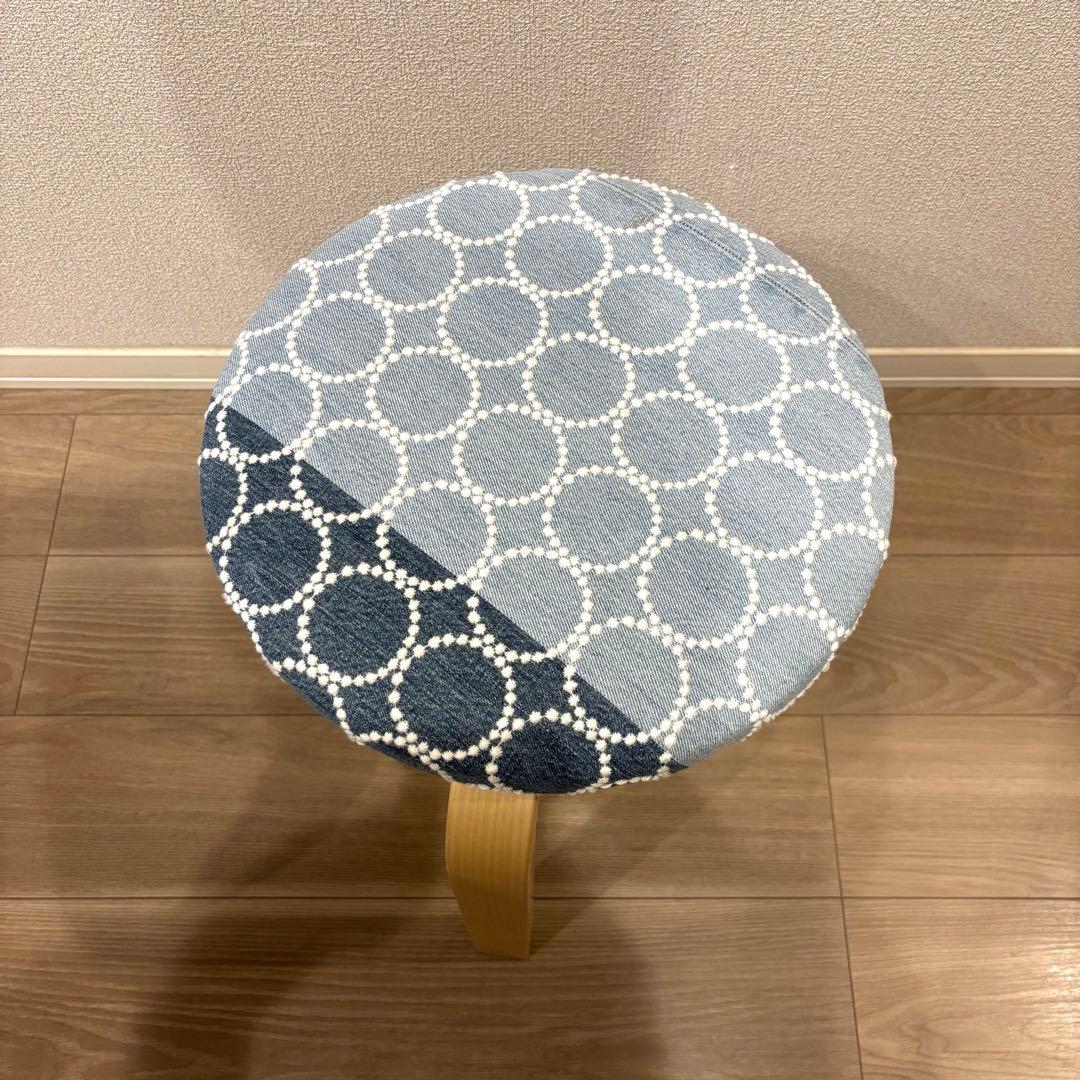 【価格交渉可】ミナペルホネン×Artek アルテック スツール60　限定品チェア