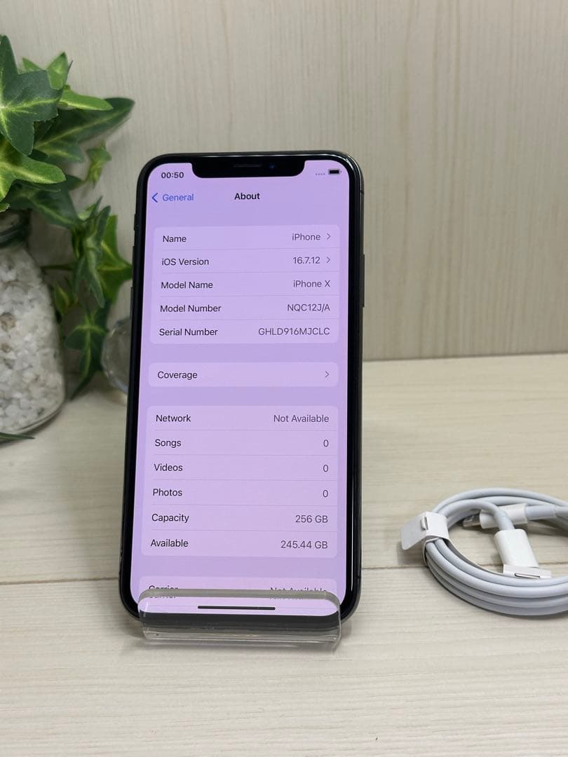 ✅✨新品未使用✨ Apple iPhone X 256GB❣️SIMフリー