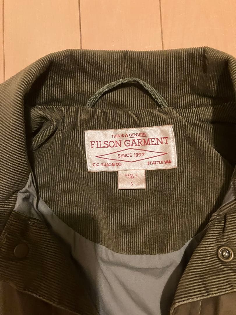 USA製　Filson Lined Field Jacket