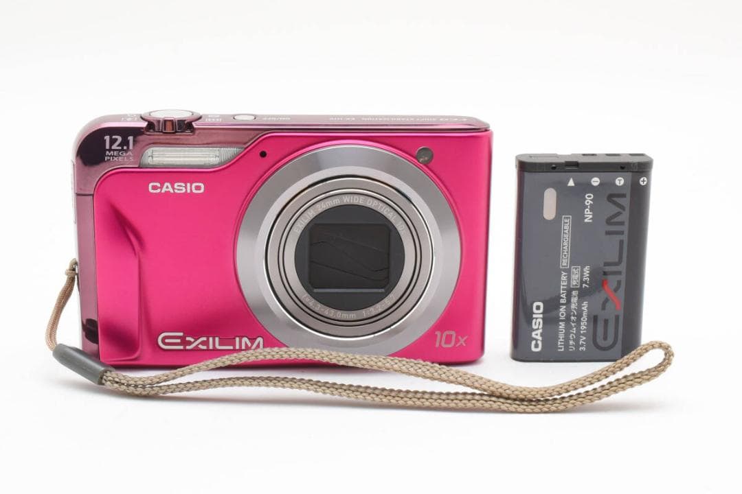 美品　カシオ　CASIO EXILIM EX-H10 ピンク ＃A312