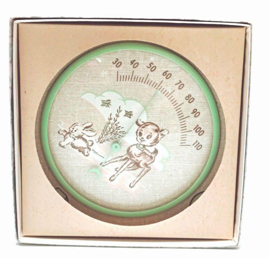 ビンテージ 温度計 箱入り ベビーナーサリー G