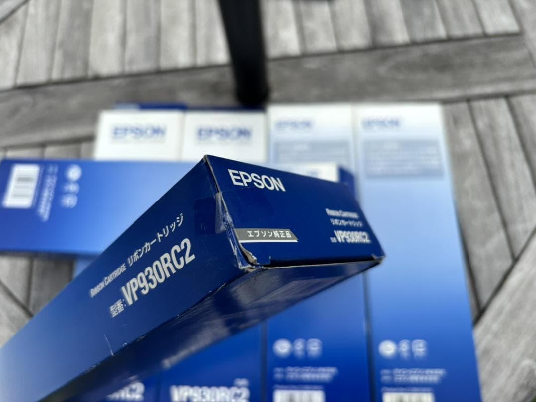 未使用品　EPSON/VP930RC2 リボンカートリッジ×6個セット