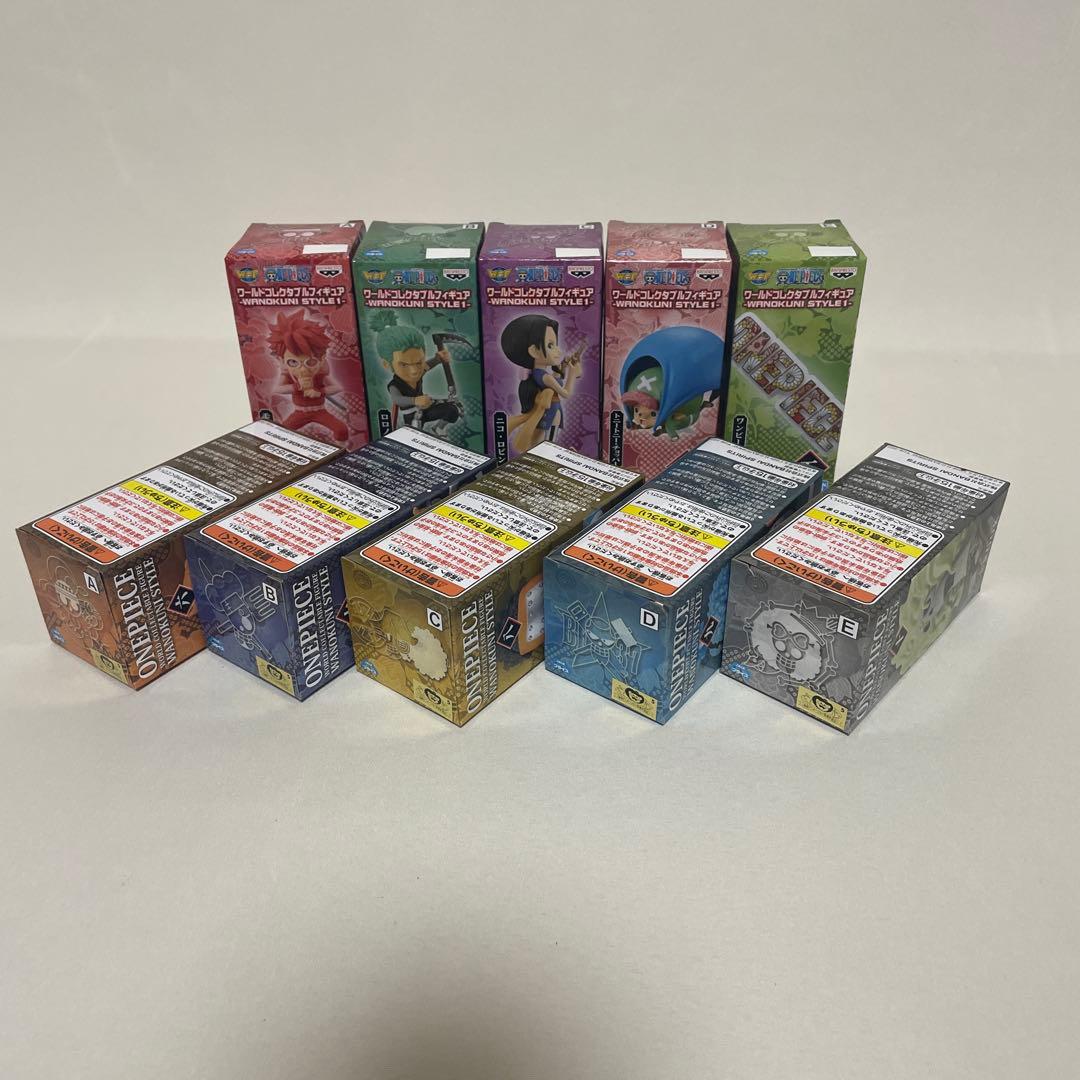 ワンピース　ワールドコレクタブルフィギュア ワノ国スタイル全10種
