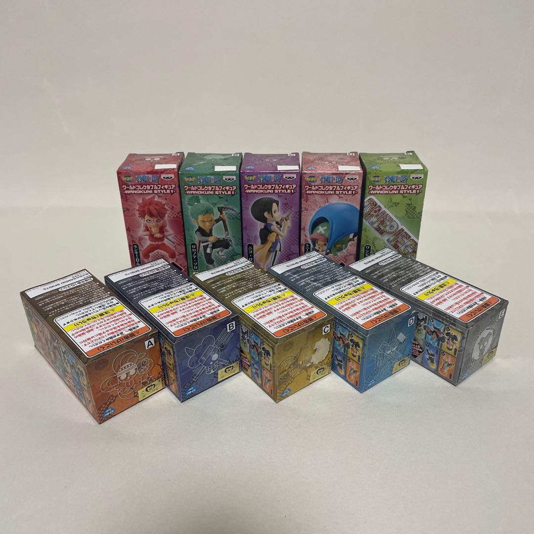 ワンピース　ワールドコレクタブルフィギュア ワノ国スタイル全10種