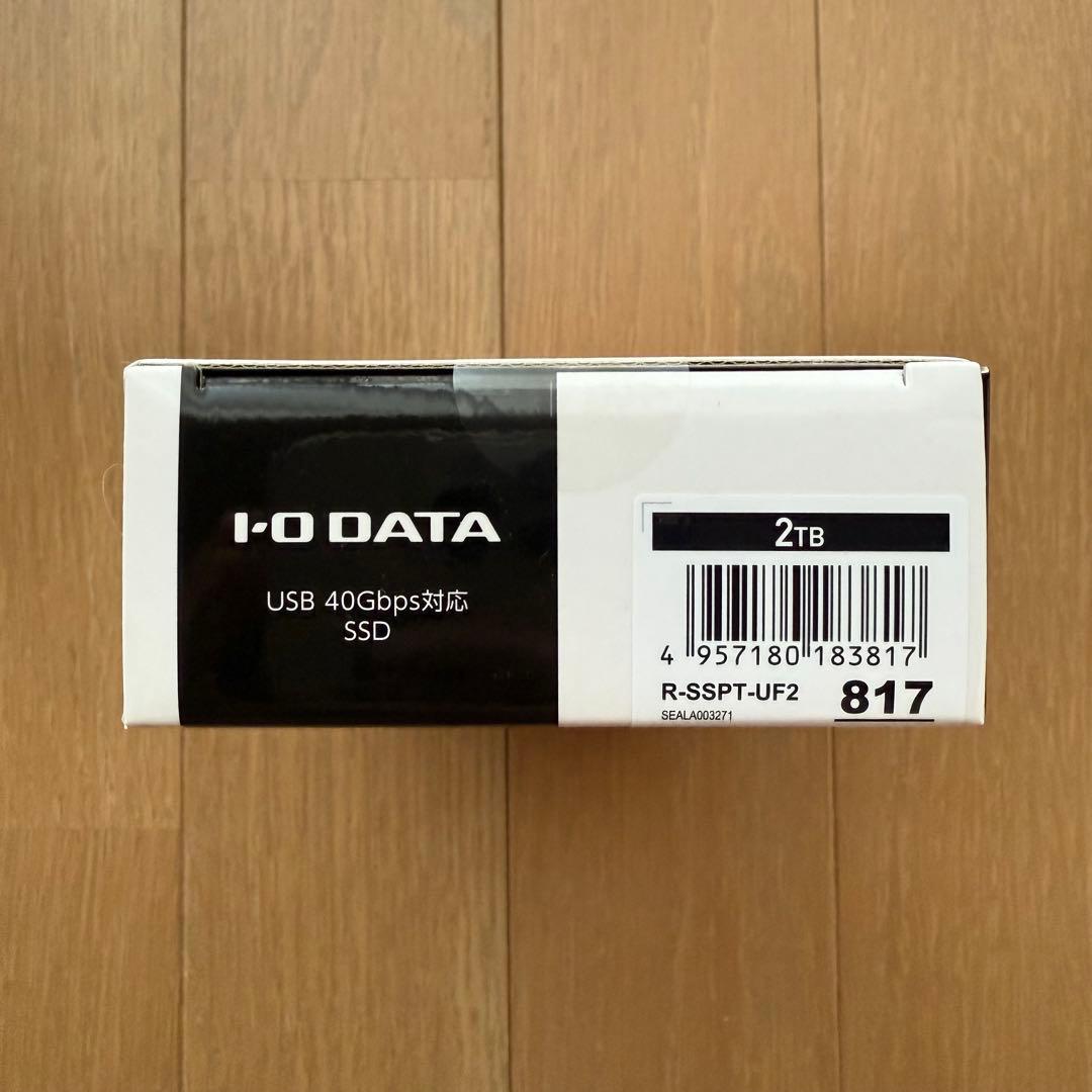外付けハードディスク・ドライブ SSD 2TB R-SSPT-UF2