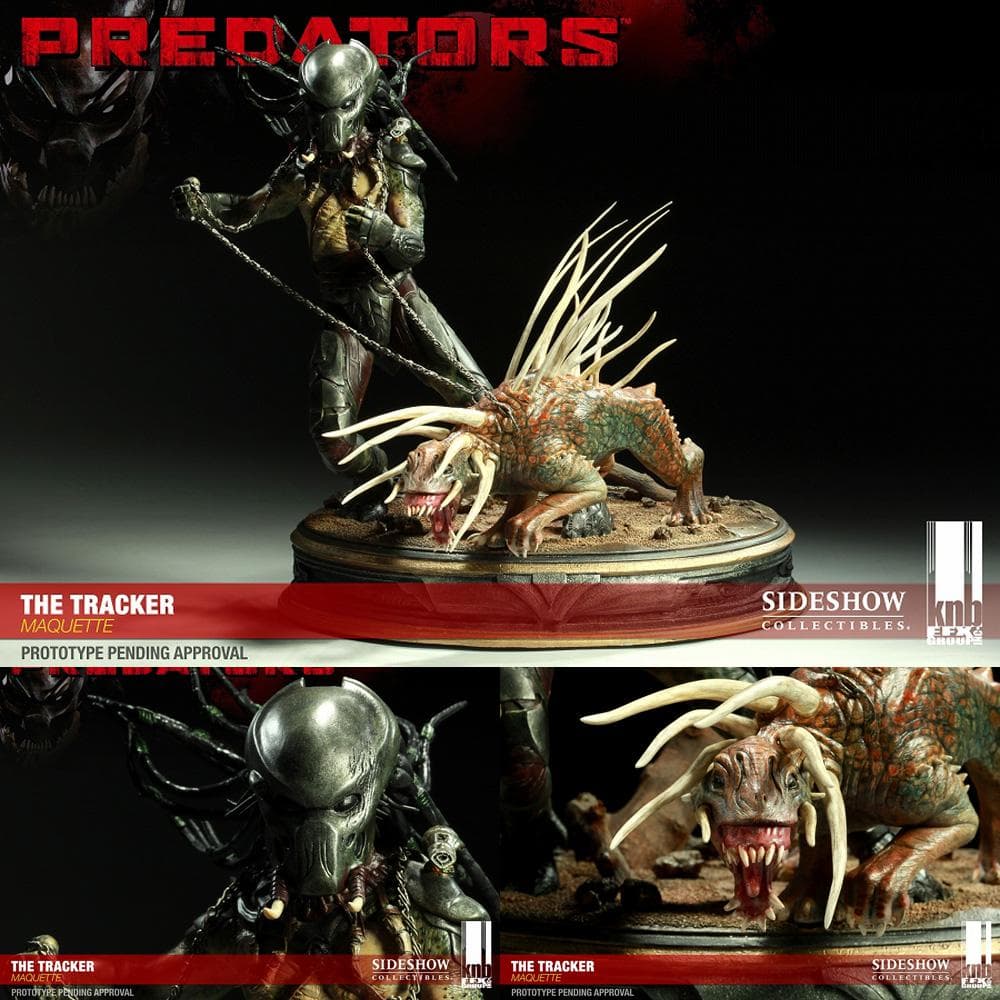 プレデターズ【トラッカー・プレデター】マケット　スタチュー　サイドショウ