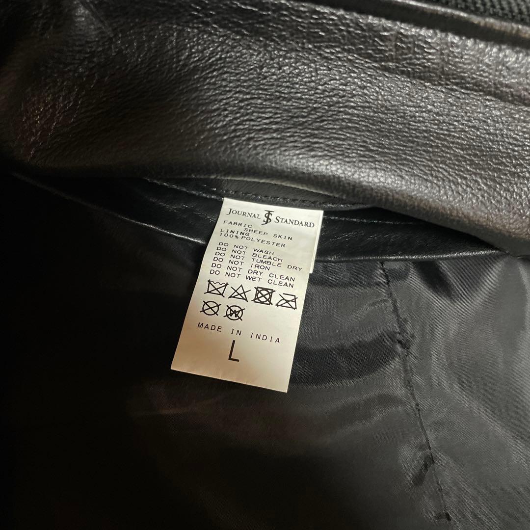 【本革】ジャーナルスタンダード レザージャケット 羊革