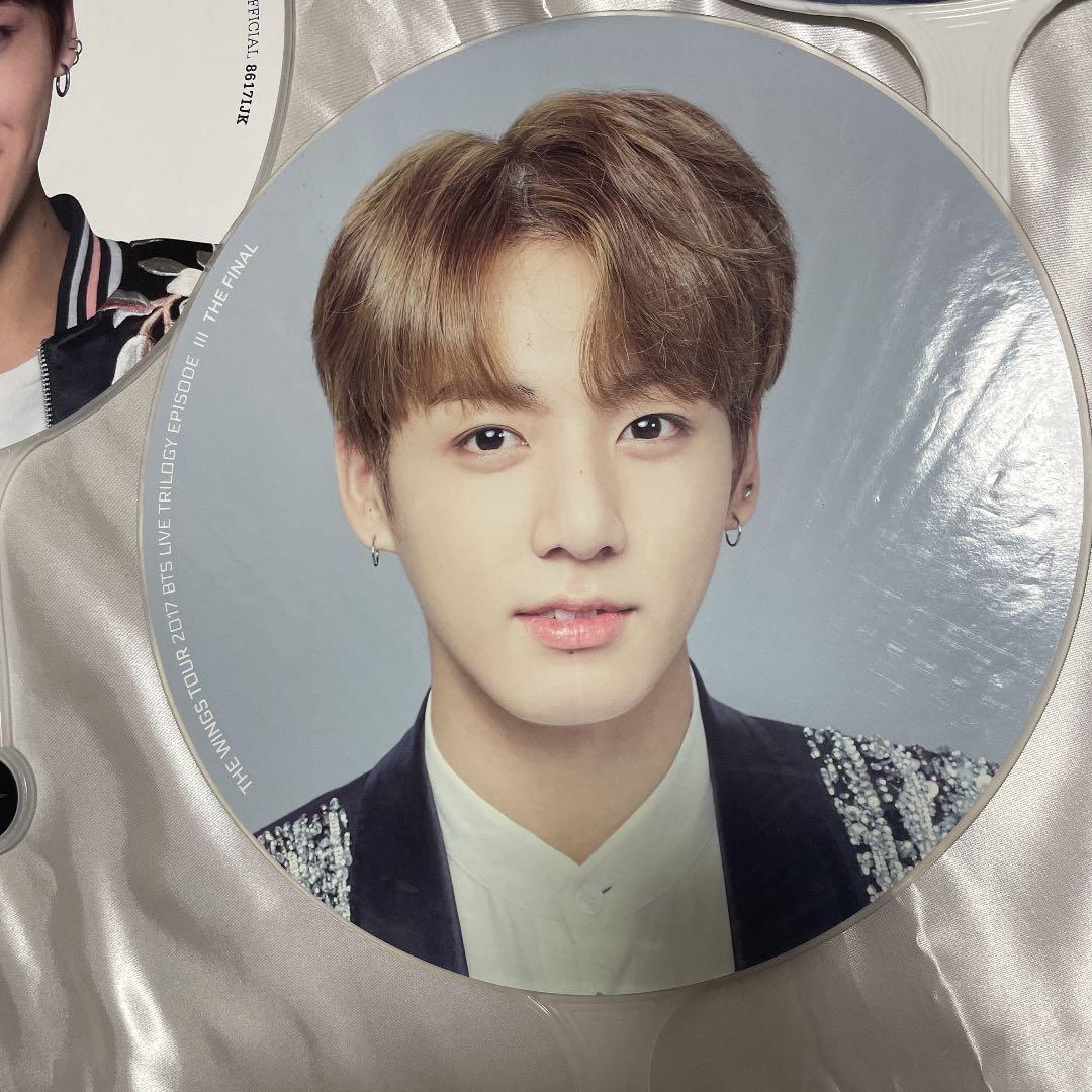 ジョングク うちわ コンプ　セット　フラッグ