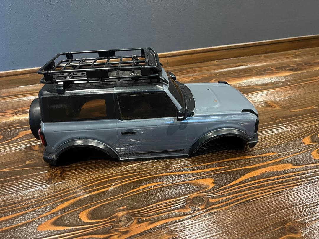 値下げ　タミヤ　タミヤ フォード　ブロンコ ボディ　LED付き　クローラー