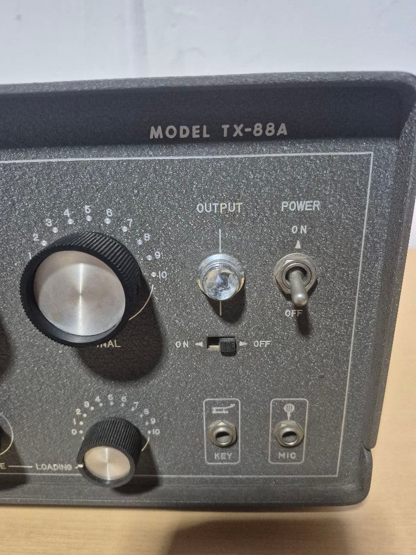 TRIO TX-88A 真空管式無線機　通電○　ジャンク品