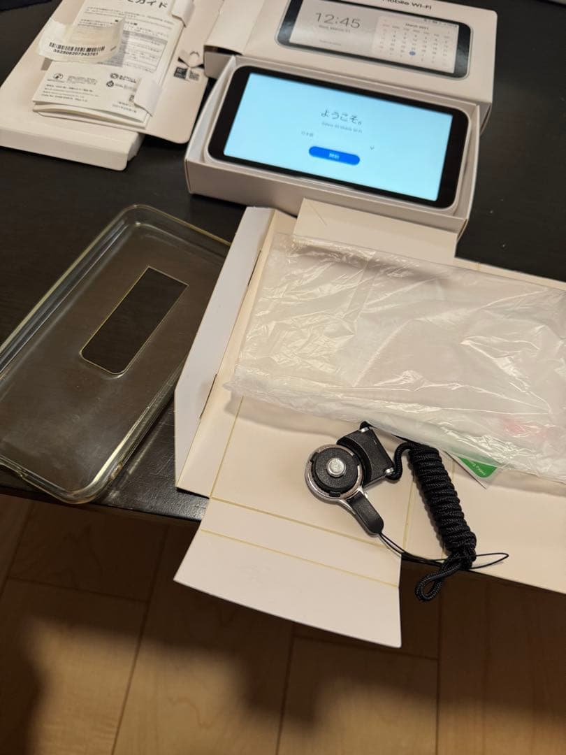 Galaxy 5G Mobile Wi-Fi ホワイト SCR01