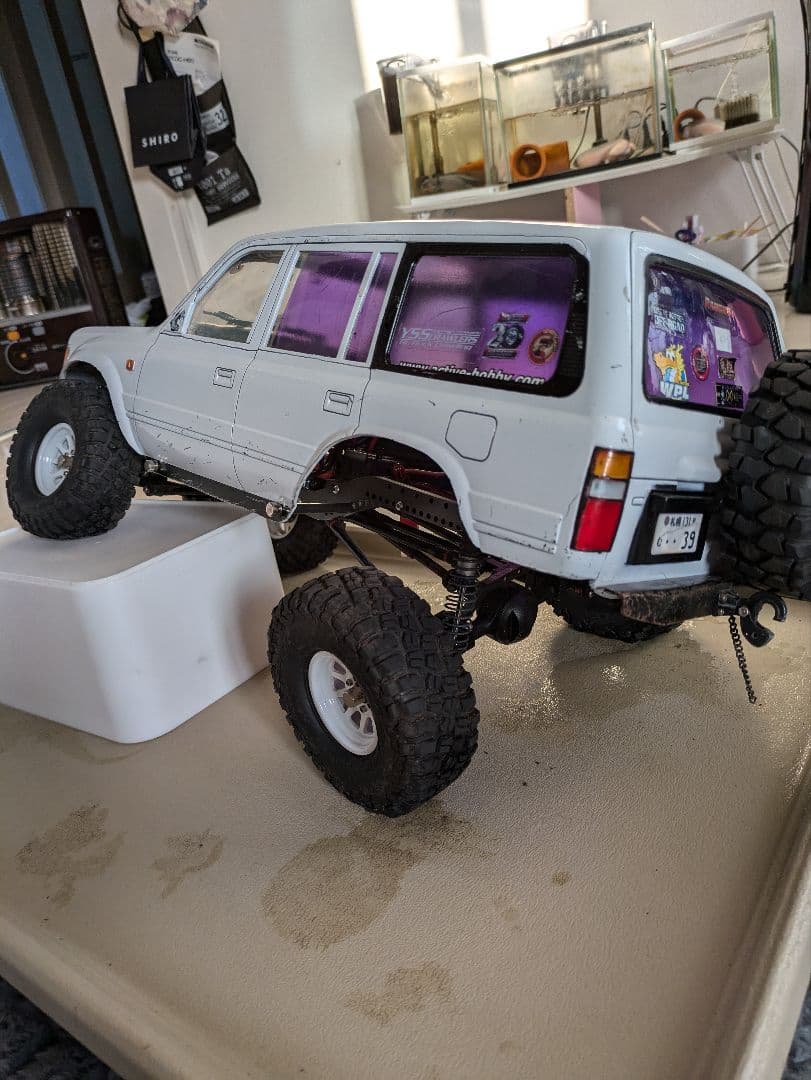 1/10 スケールクローラー　メーカー不明　YOTAアクスル等　改造多数