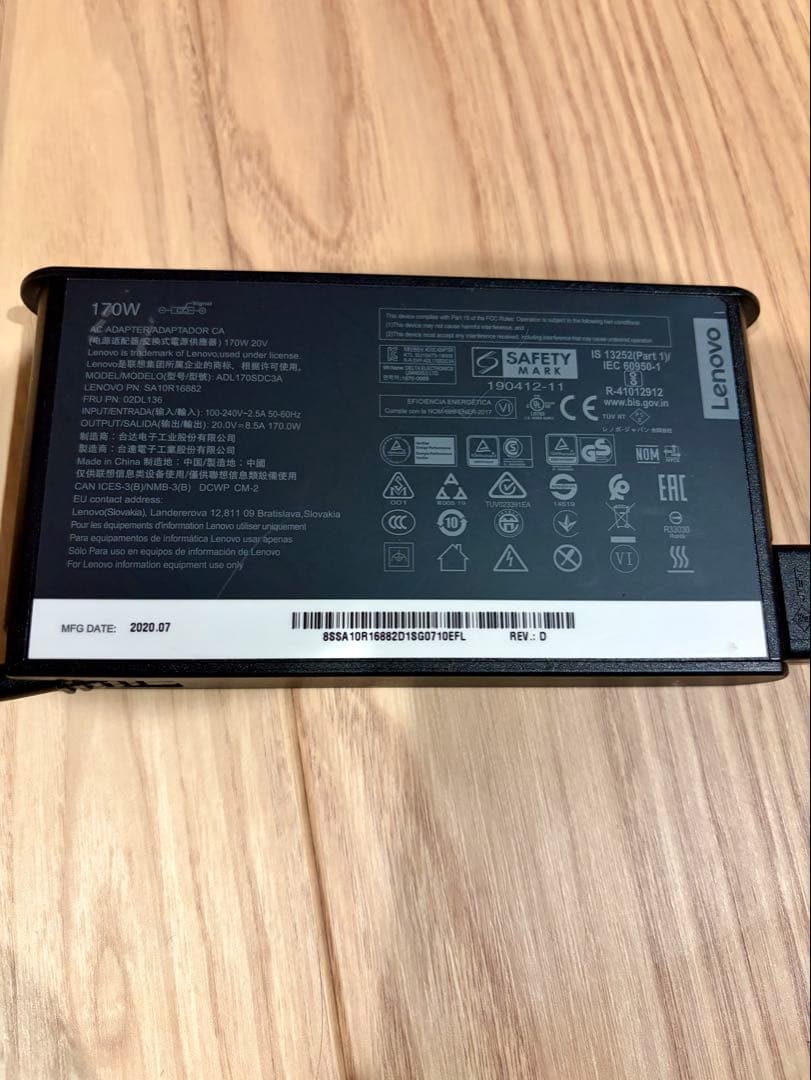 大*ン様 【ジャンク】レノボ legion 550PI ゲーミングノート GTX