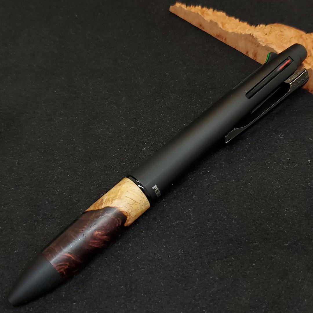 No.62ピュアモルトブラック4&1ホンジェラスローズウッド瘤カスタム