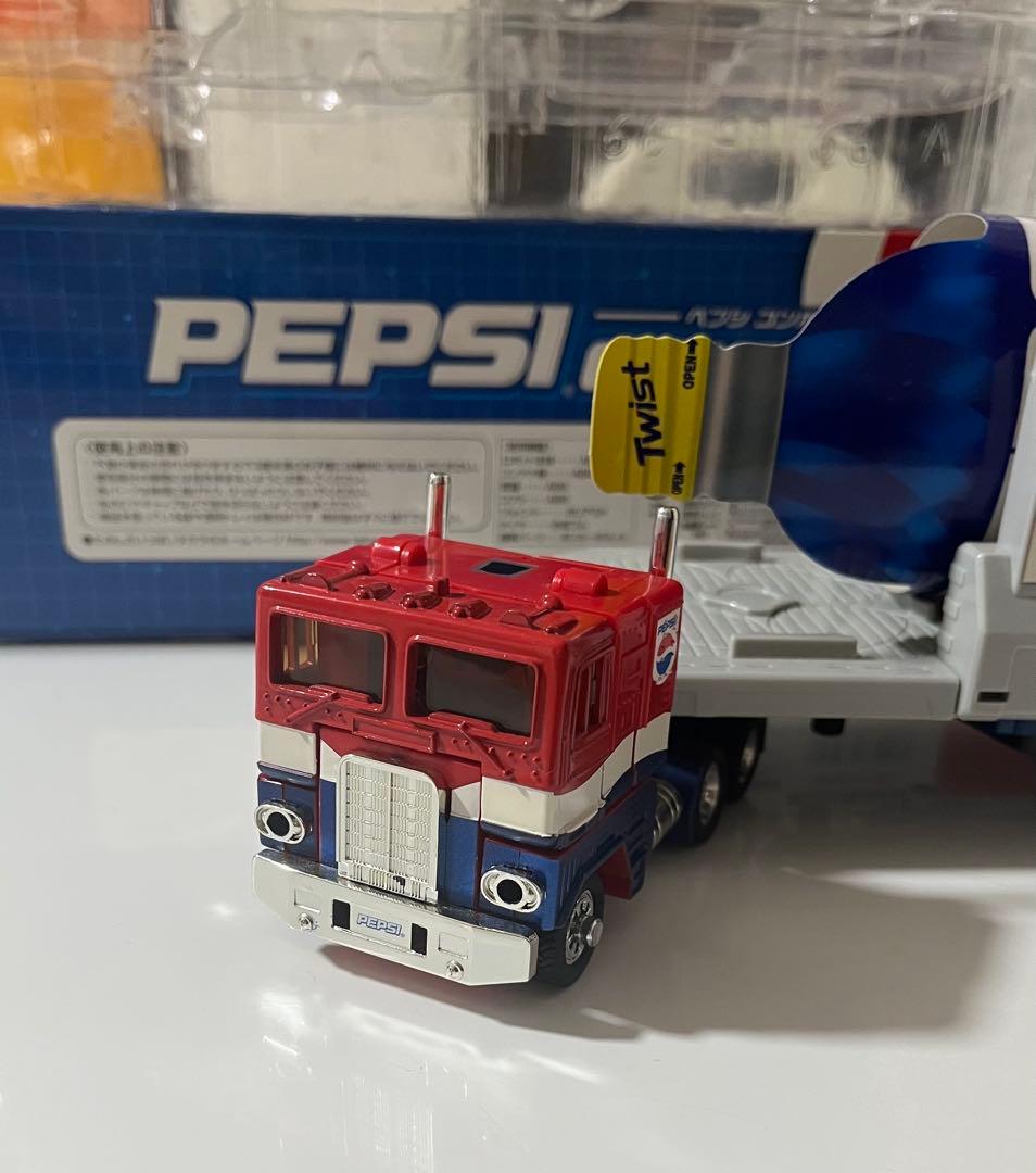 希少　タカラ　トランスフォーマ　ペプシコンボイ