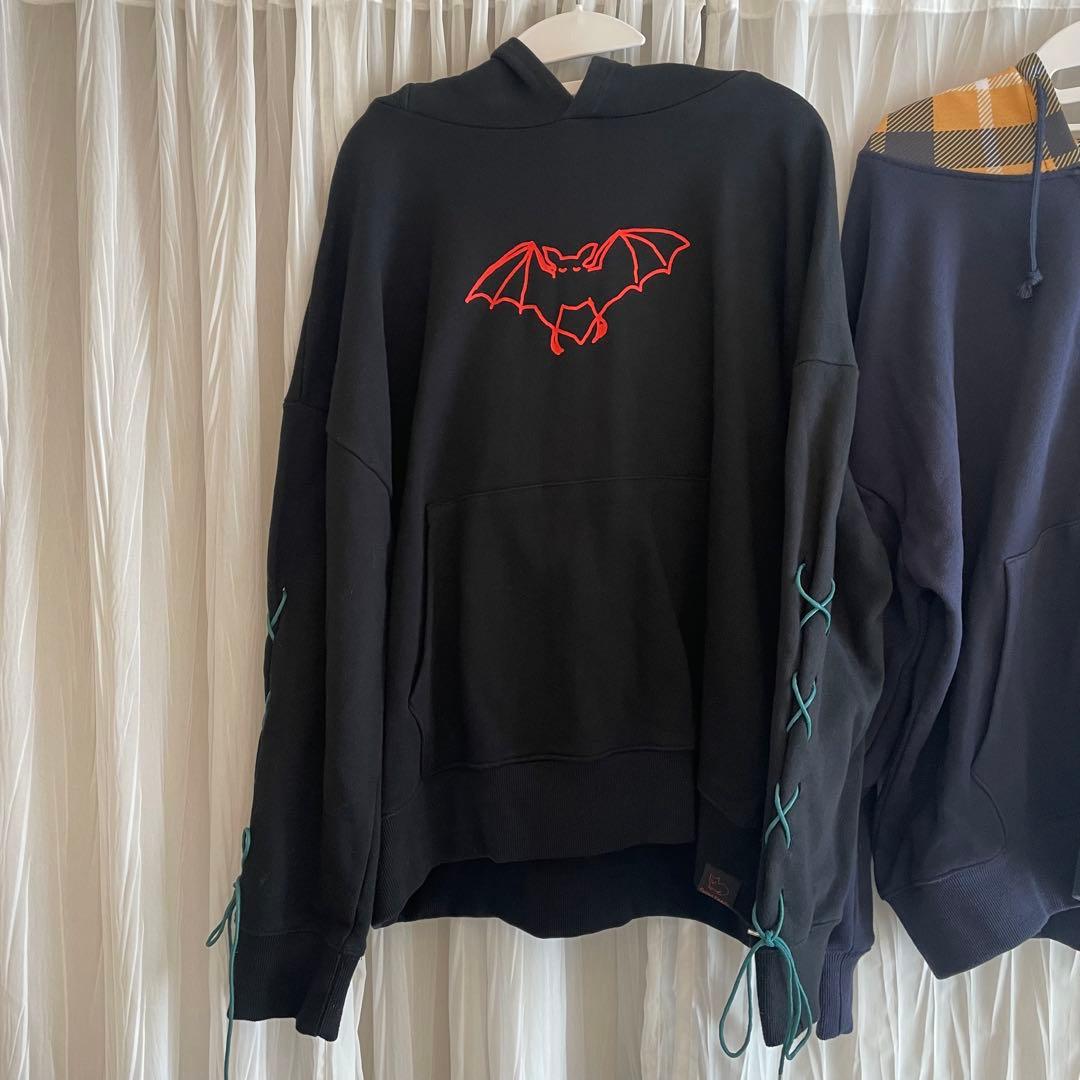 【ライブショッパー付】こうもりパーカー　せきついくんパーカー　セット