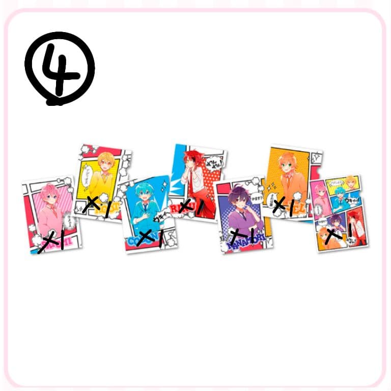 すとぷり クリアファイル