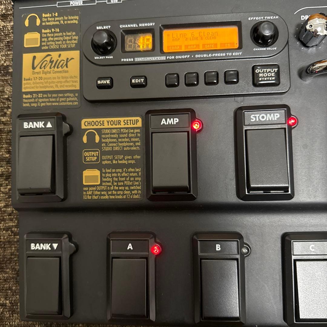 コ*チ様 ♪美品♪Line6 POD XT LIVE 専用ソフトケース付属