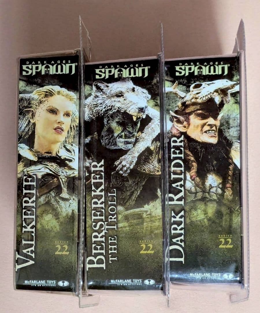 スポーン22　the VIKING AGE　3種　マクファーレン　バルキリー　他