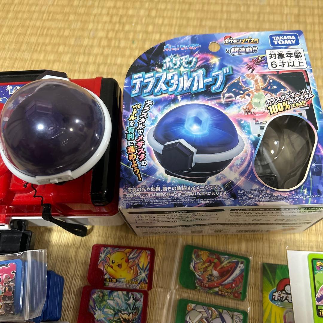 ポケモンフレンダ　引退品まとめセットスーパートレジャールカリオ　テラスタルオーブ