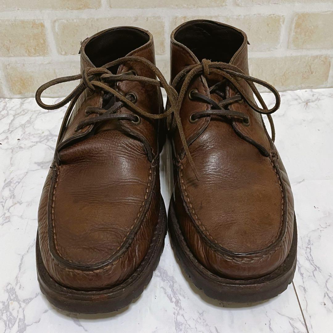 Paraboot ブラウン モカシンブーツ