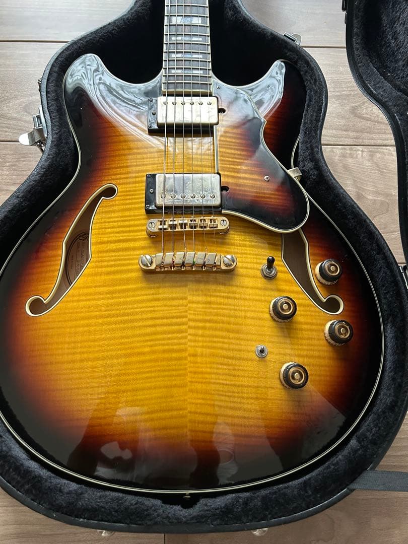 Ibanez AS153 AYS セミアコ エレキギタ