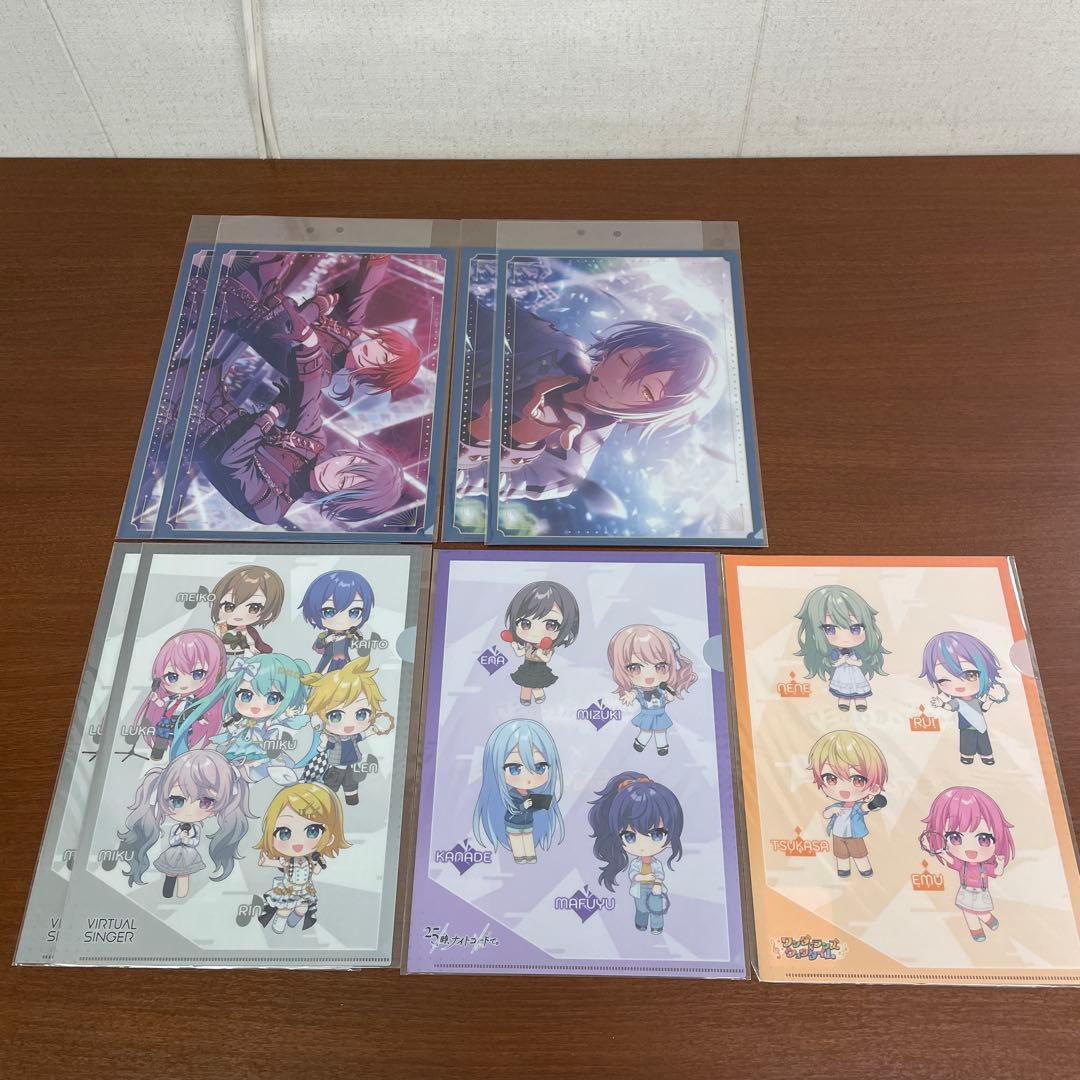 ❶未開封多数 プロセカ クリアファイル 神代類 約34枚