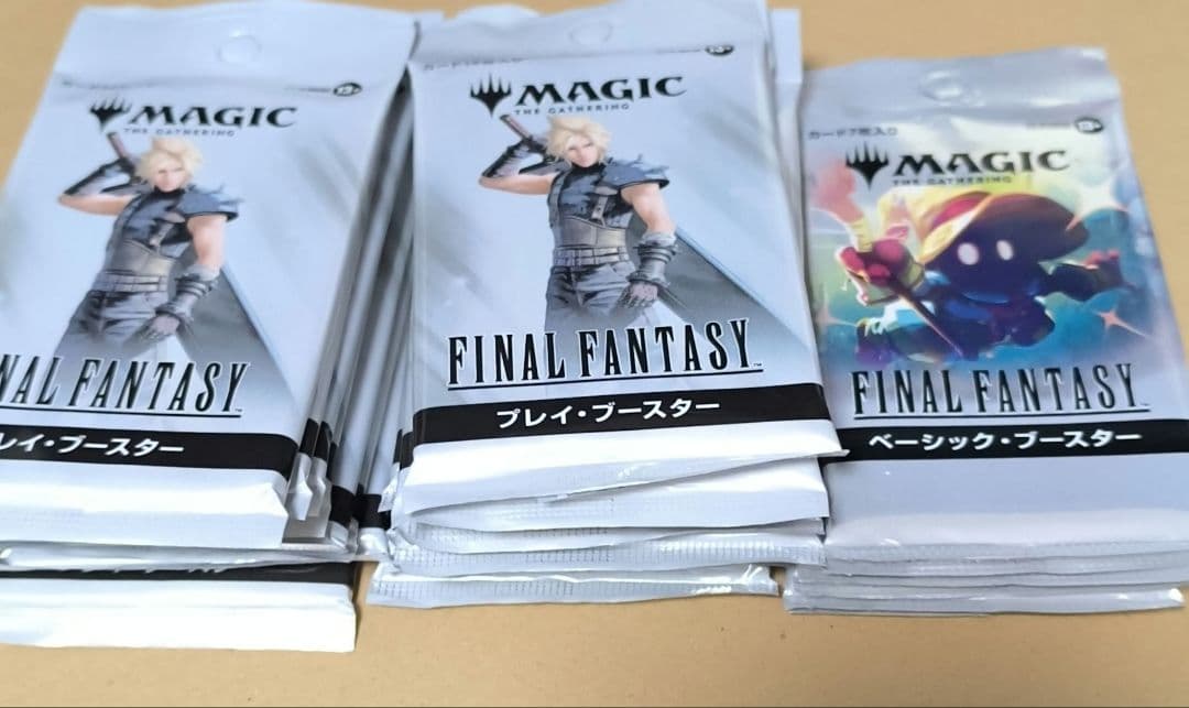 mtg ファイナルファンタジー　プレイブースター16べーシックブースター6パック