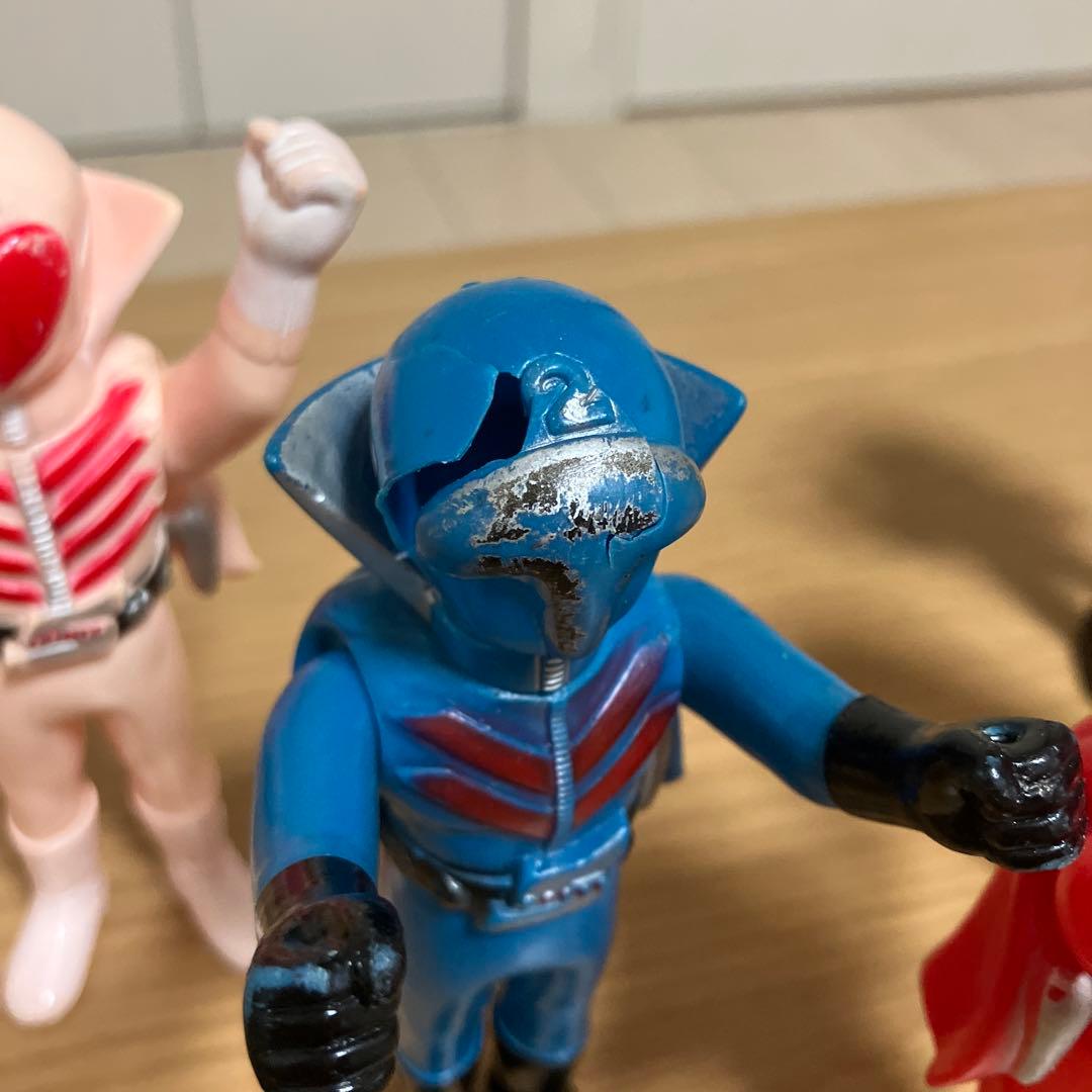 ゴレンジャー ソフビ 当時物