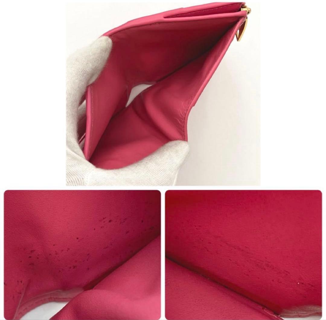 Bottega Veneta 二つ折り財布 ピンク