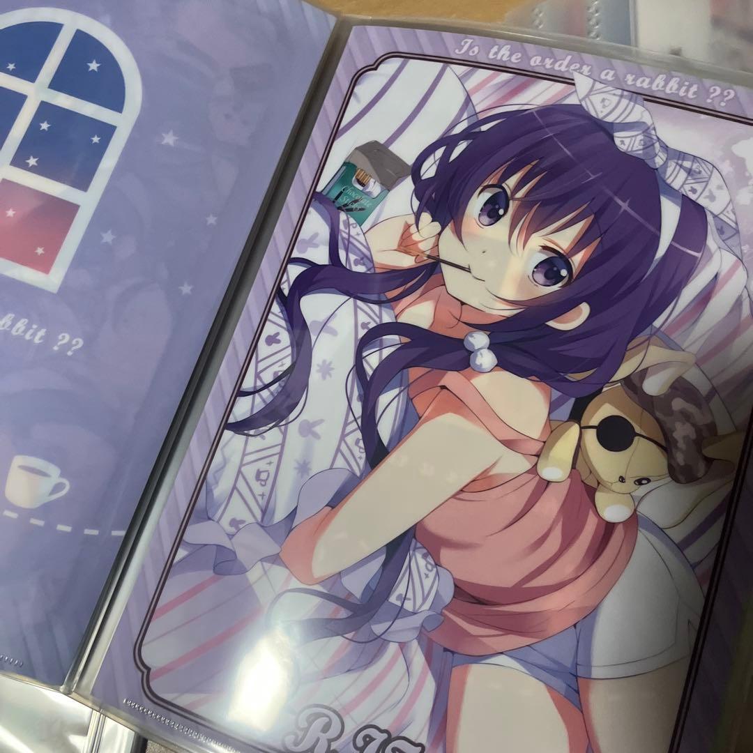 ごちうさ 120枚セット クリアファイル クリアファイルホルダー付き