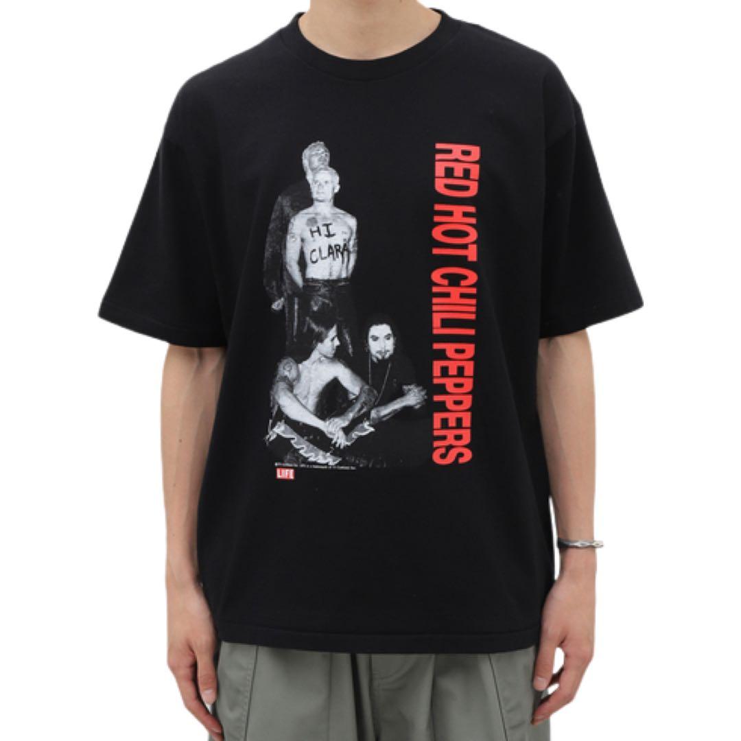 SCREEN STARS × LIFE レッドホットチリペッパーズ Tシャツ 黒