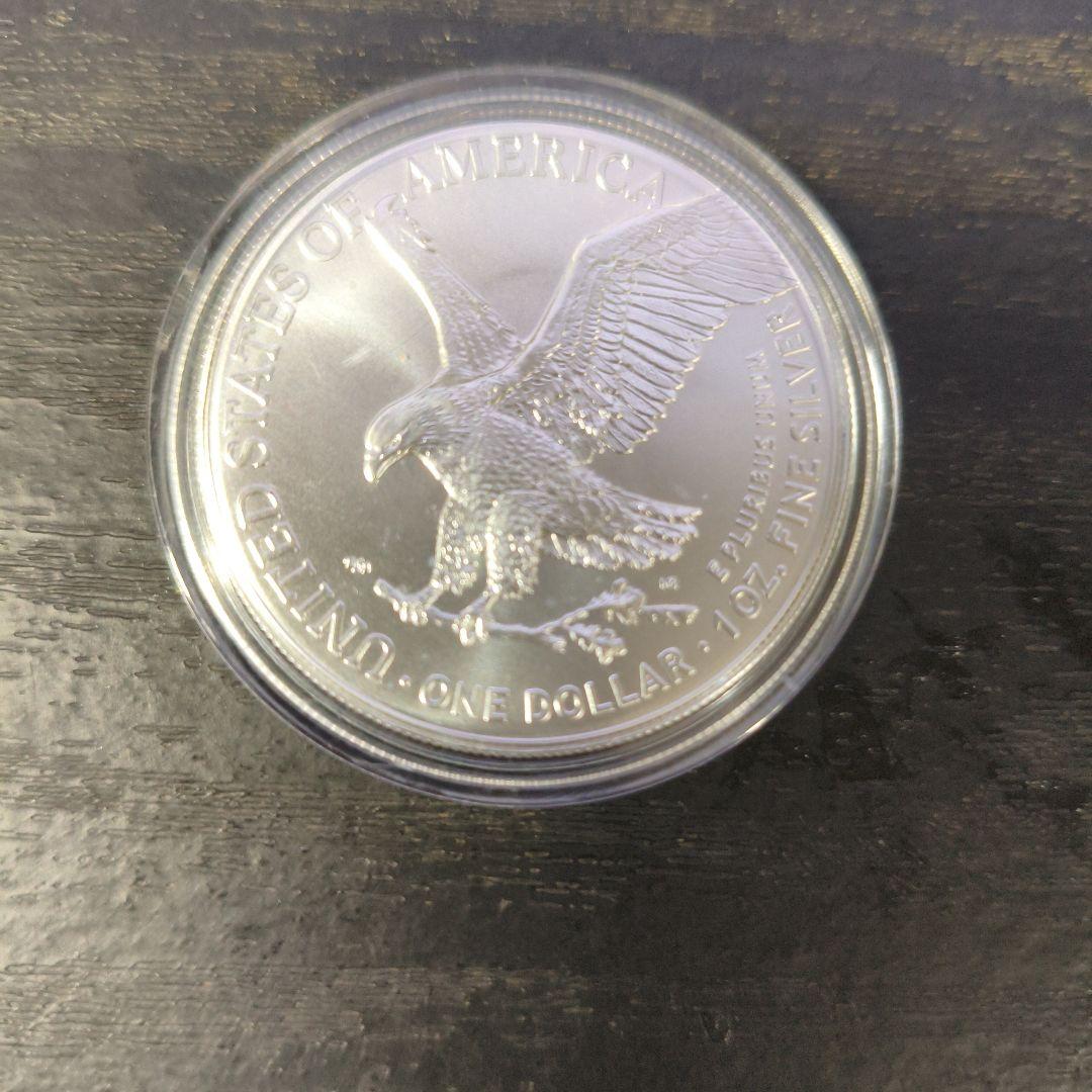 2025年　アメリカ イーグル銀貨 純銀1オンス