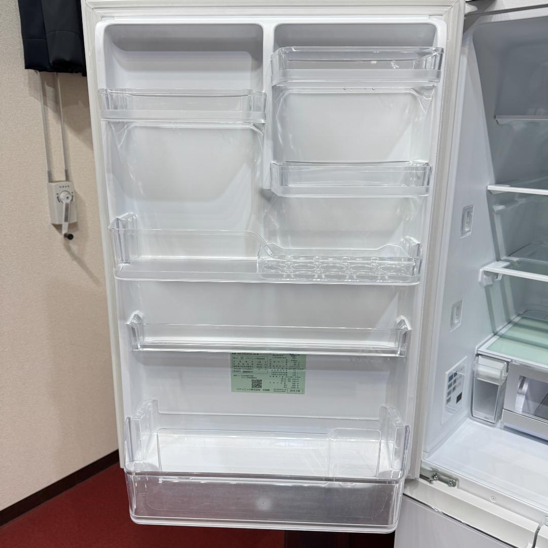 東京23区送料無料　美品パナソニック455L　2019年製ガラスドア　製氷機付き
