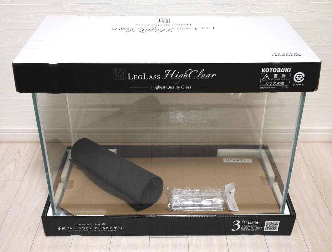 コトブキ工芸　ガラス水槽　レグラスハイクリア　ＨＣー６４５Ｓ