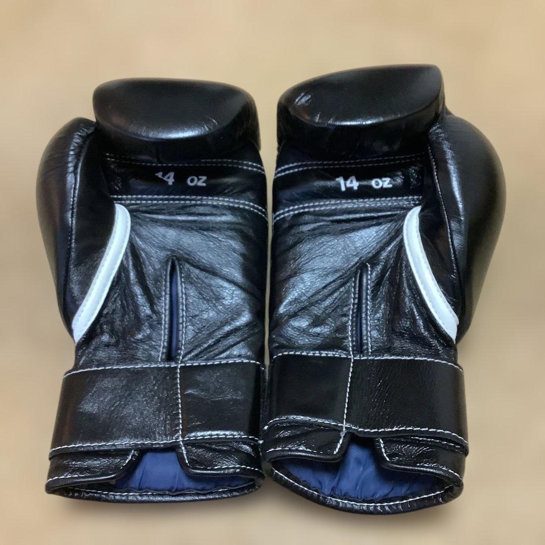 【美品】Winning ボクシンググローブ ブラック 14オンス
