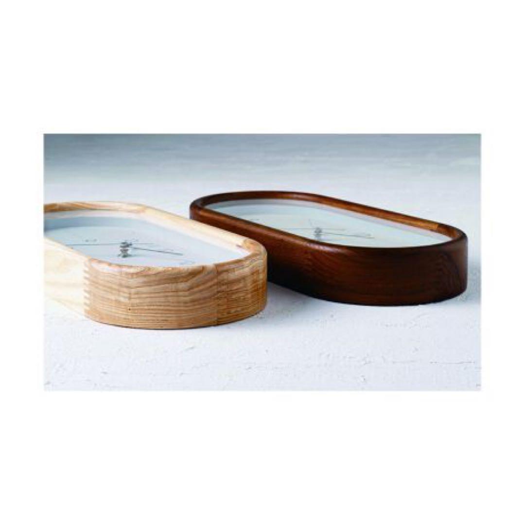 Curva クルヴァ ウォールクロック　ナチュラル