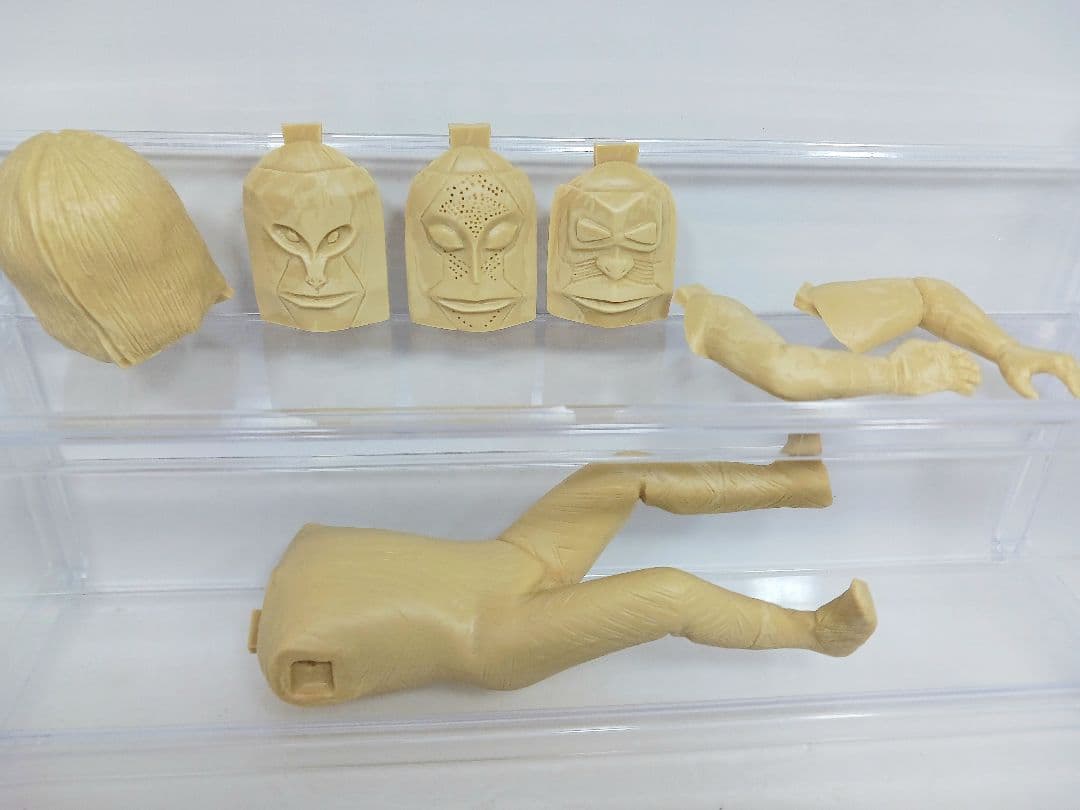 希少 ボークス ウルトラマン 三面怪獣ダダ ガレージキット ソフビ フィギュア