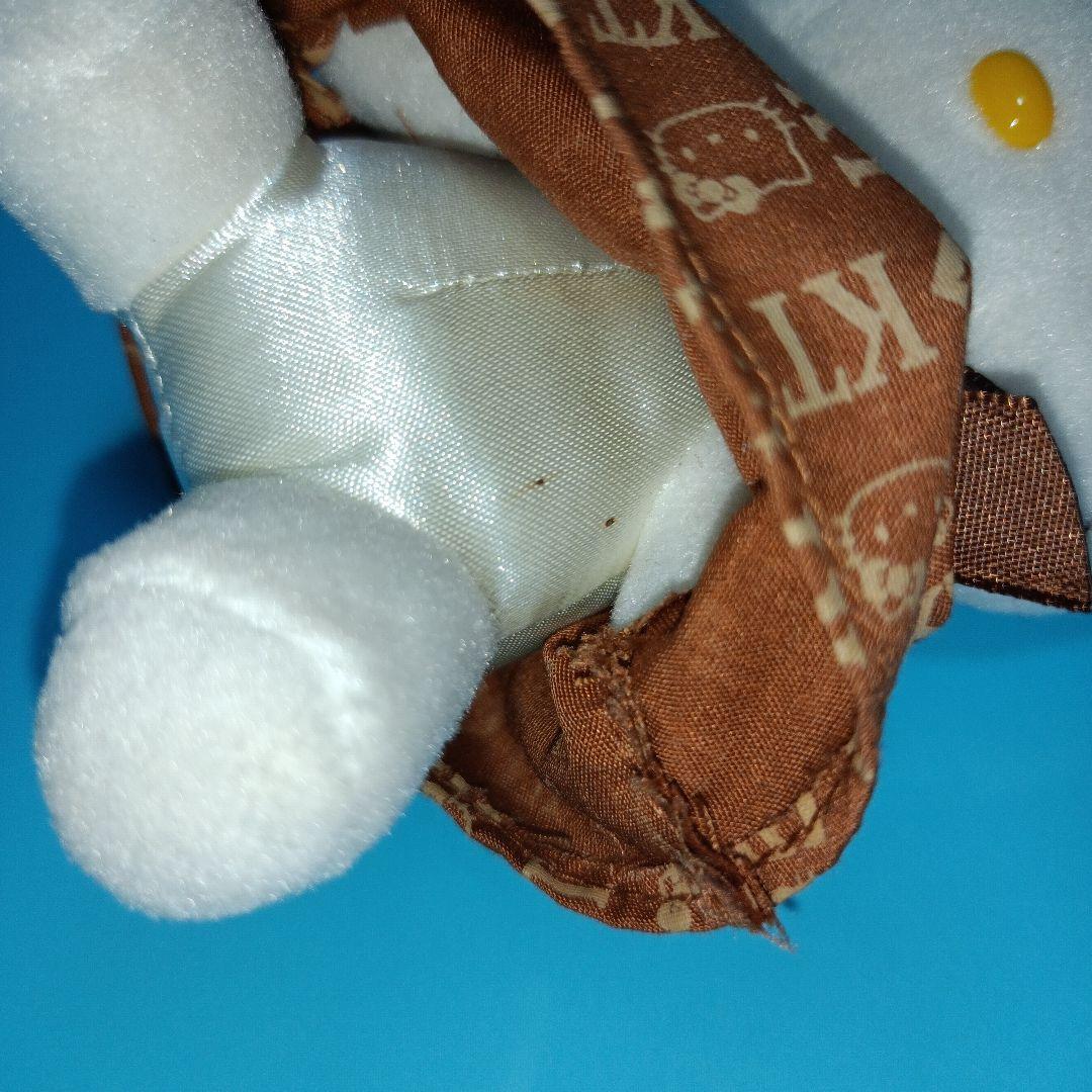 サンリオ　ハローキティ　ぬいぐるみ　モノグラム柄　平成レトロ　激レア　希少　珍品