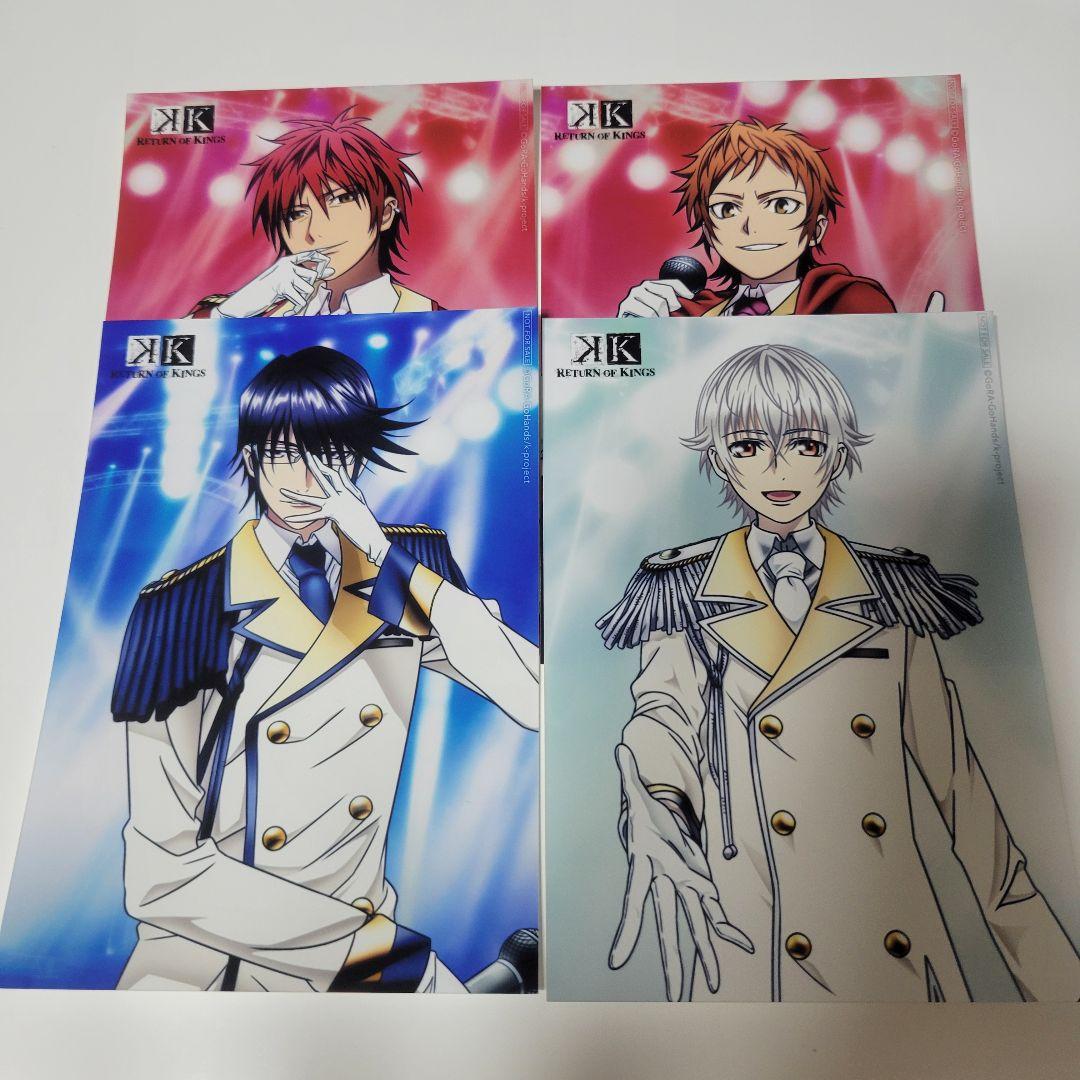 アニメK アイドルK 宗像 周防 八田 シロ ブロマイド