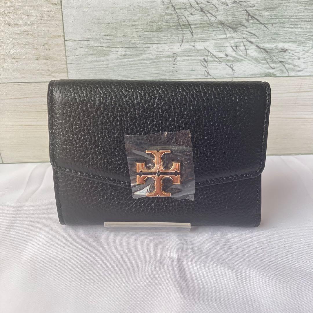 【値下交渉○】Tory Burch ブラック 三つ折り財布