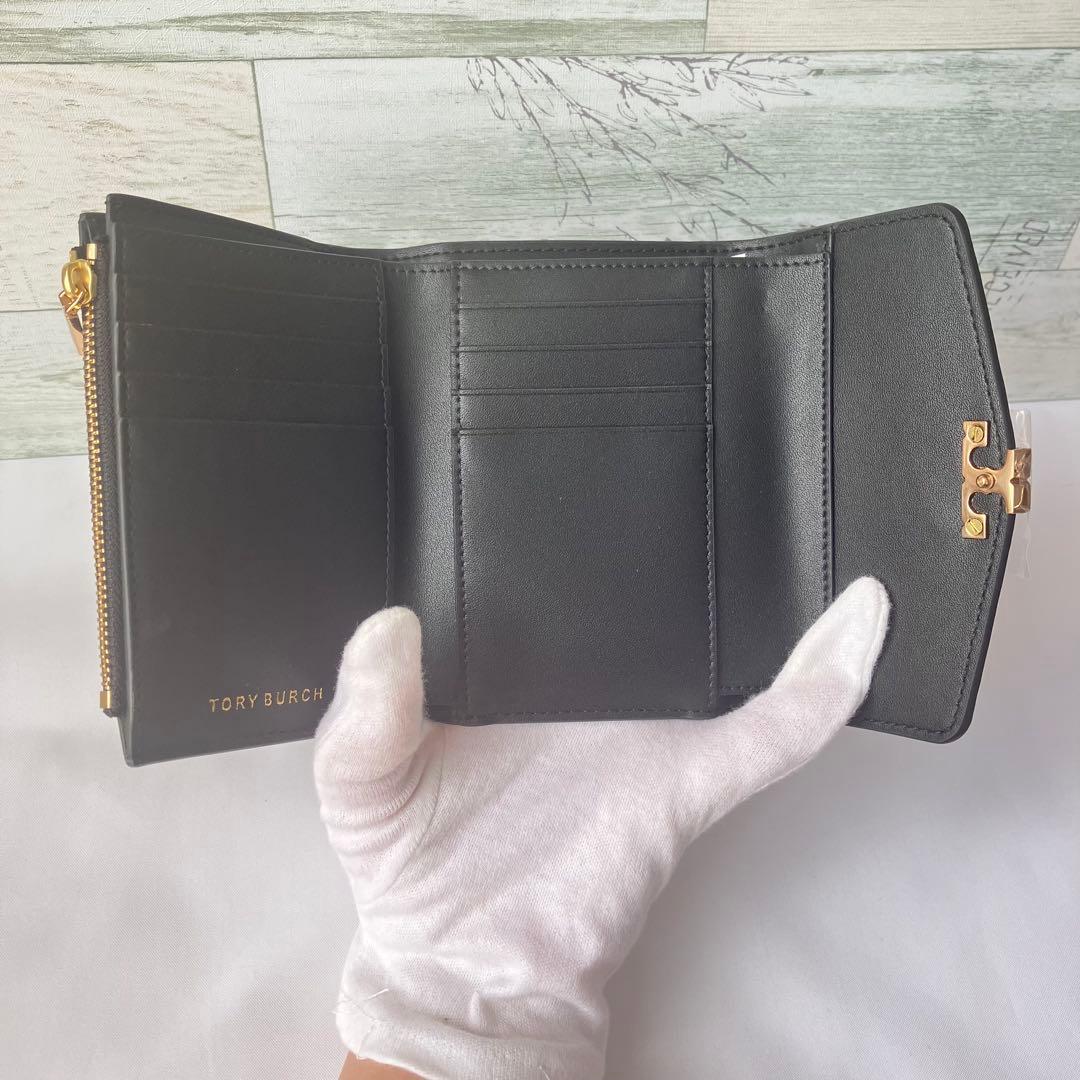 【値下交渉○】Tory Burch ブラック 三つ折り財布