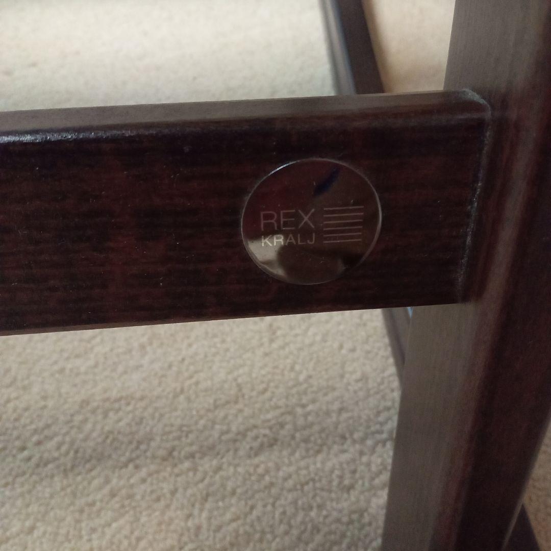 【REX KRALJ】レックスクラリ木製ロッキングチェア　(良品)