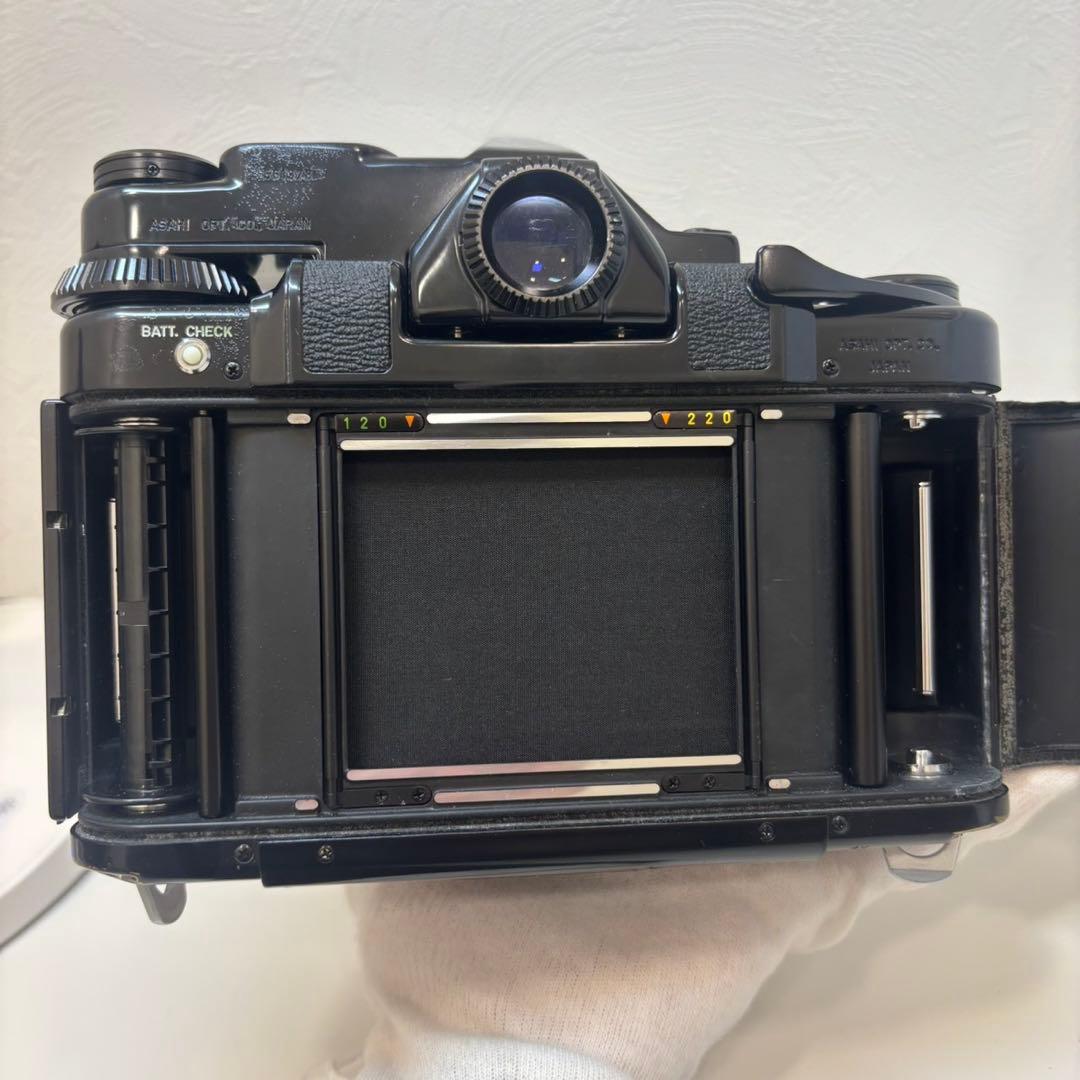 ASAHI PENTAX 6x7 中判フィルムカメラ バケペン