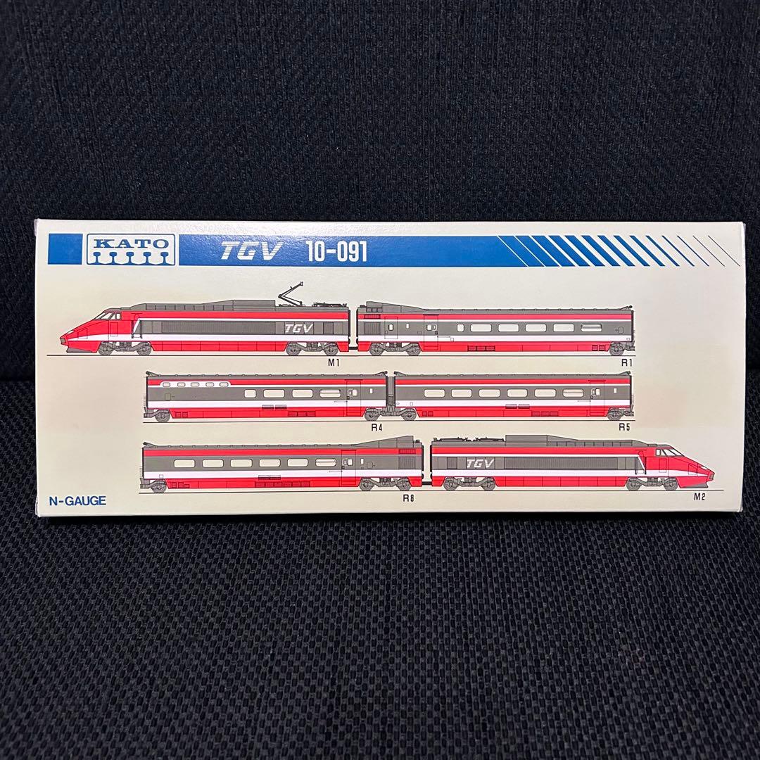 ★新品未使用★ KATO TGV 10-091 Nゲージ 6両セット 鉄道模型